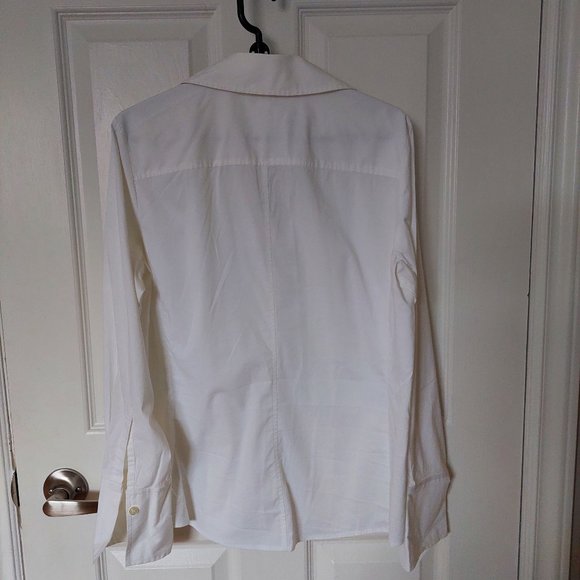 Charter Club Women's white button down shirt Size 6 - Picture 2 of 8
